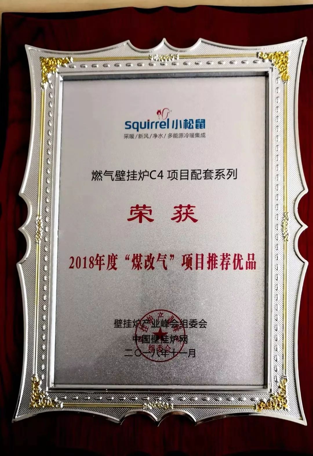 2018年度‘煤改气’项目推荐优品